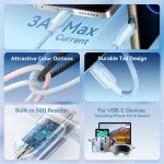 Кабель USB-Type-C Vention Alum Alloy Shell 3A 60W 480Mbps 1m White (CTNWF) Кабель USB-Type-C Vention Alum Alloy Shell 3A 60W 480Mbps 1m White (CTNWF)