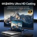 Кабель Type-C-Type-C 3.2 Gen2 Vention TPE Nylon Braided 4K 60Hz 100W 5A 10Gbps 0.5m White (TRGWD)