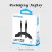 Кабель Type-C-Type-C 3.2 Gen2 Vention TPE Nylon Braided 4K 60Hz 100W 5A 10Gbps 1m White (TRGWF)