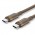 Кабель Type-C-Type-C Vention Alum Allo Nylon-Braided E-Marker Chip PD3.1 240W 5A 480Mbps 1m Gold (TRIJF)