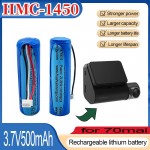 Аккумулятор HMC 1450 14500 3.7V 500mAh для видеорегистраторов 70mai Pro/Lite/A500/A500S/A800/A800S (1005007930745347)