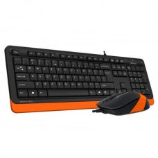 Комплект клавиатура + мышь A4Tech F1010 Black/Orange