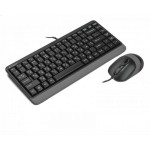 Комплект клавиатура + мышь A4Tech Fstyler F1110 Grey USB
