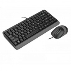 Комплект клавиатура + мышь A4Tech Fstyler F1110 Grey USB