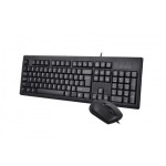 Комплект клавиатура + мышь A4Tech KR-8372S Black