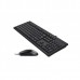 Комплект клавиатура + мышь A4Tech KR-8372S Black