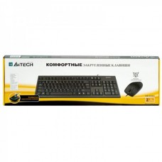 Комплект клавиатура + мышь A4Tech KR-8520D Black
