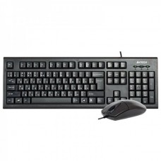 Комплект клавиатура + мышь A4Tech KR-8520D Black