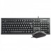 Комплект клавиатура + мышь A4Tech KR-8520D Black