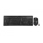 Комплект клавиатура + мышь Wireless A4Tech 4200N (GR-92+G3-200N) Black