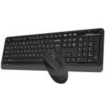 Комплект клавиатура + мышь Wireless A4Tech FG1010 Black/Grey