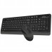 Комплект клавиатура + мышь Wireless A4Tech FG1010 Black/Grey