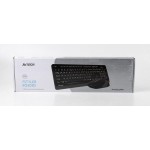 Комплект клавиатура + мышь Wireless A4Tech FG1010 Black/Grey