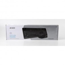 Комплект клавиатура + мышь Wireless A4Tech FG1010 Black/Grey