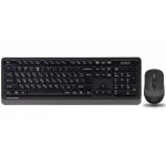 Комплект клавиатура + мышь Wireless A4Tech FG1010 Black/Grey