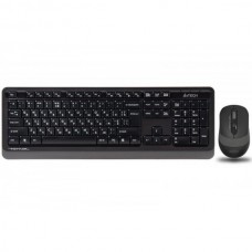 Комплект клавиатура + мышь Wireless A4Tech FG1010 Black/Grey
