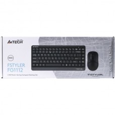 Комплект клавиатура + мышь Wireless A4Tech FG1112 Black