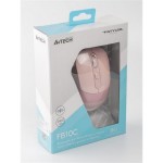 Мышь Wireless A4Tech Fstyler FB10C Pink USB