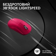 Мышь Wireless Logitech G Pro X Superlight 2 Magenta (910-006797)