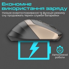 Мышь Wireless Promate Samit Gold