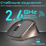 Мышь Wireless Promate Samit Gold