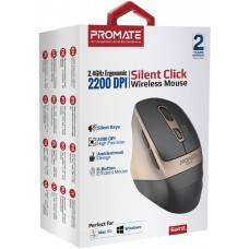 Мышь Wireless Promate Samit Gold