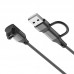 Кабель 2 в 1 Type-C/USB Elbow 90° PVC SK для Garmin (Quatix 8) (Venu X1/3/3S) (Vívoactive 6/D2 Mach1 Pro/1/Air X10) Black (1005009470026126A1)