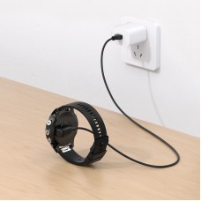 Кабель Type-C Elbow 90° SK для Garmin (Quatix 8) (Venu X1/3/3S) (Vívoactive 6) Black (1005008835909099Q)