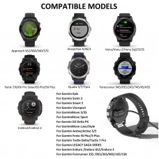 Кабель Type-C Elbow 90° SK для Garmin (Quatix 8) (Venu X1/3/3S) (Vívoactive 6) Black (1005008835909099Q)