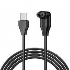 Кабель Type-C Elbow 90° SK для Garmin (Quatix 8) (Venu X1/3/3S) (Vívoactive 6) Black (1005008835909099Q)