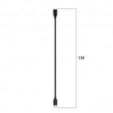 Кабель Type-C SK для Garmin (Forerunner 970/570/165/55/45plus) (D2 Mach1 Pro/Mach1 Air/X10) Black (1005008762462235F)