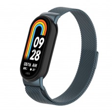 Ремешок Metal ArmorStandart Milanese Magnetic для Xiaomi Smart Band 10/9/8 Titanium Grey (ARM86893)