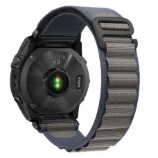 Ремешок Polyester ArmorStandart AlpinaStyle для Garmin 26 mm Blue (ARM85683)