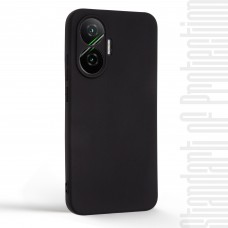 Чехол накладка TPU Armorstandart Matte Slim Fit для Xiaomi Poco F7 Camera cover Black (ARM80376)