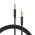 Кабель Audio Aux 3.5мм-3.5мм Vention M/M Aluminum Shell 3pin 5m Black (BAXBJ)