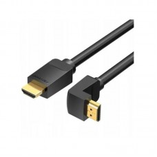 Кабель HDMI-HDMI v.2.0 Vention 4K 60Hz 18Gbps 90° Degree Right 3m Black (AARBI)