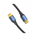 Кабель HDMI-HDMI v.2.1 Vention 8K 60Hz 4K 144Hz 2K 240Hz 48Gbps Cotton Braided 2m Black (ALGLH)
