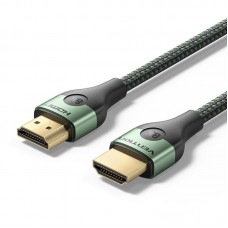 Кабель HDMI-HDMI v.2.1 Vention 8K 60Hz 4K 240Hz/144Hz/120Hz 48Gbps PVC Braided Ultra 2m Black (ALOGH)