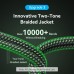 Кабель HDMI-HDMI v.2.1 Vention 8K 60Hz 4K 240Hz/144Hz/120Hz 48Gbps PVC Braided Ultra 3m Black (ALOGI)