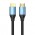 Кабель Vention HDMI-HDMI v2.0 4K 60Hz 3m Aluminum Alloy Blue (ALHSI)