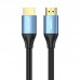 Кабель Vention HDMI-HDMI v2.0 4K 60Hz 3m Aluminum Alloy Blue (ALHSI)