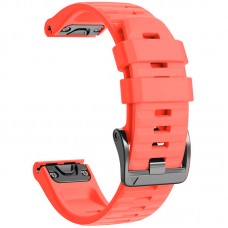 Ремешок ArmorStandart Silicone для Garmin 20mm Coral Red (ARM87730)