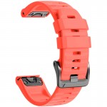 Ремешок ArmorStandart Silicone для Garmin 22mm Coral Red (ARM87731)