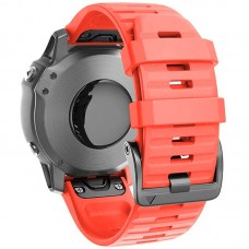 Ремешок ArmorStandart Silicone для Garmin 26mm Coral Red (ARM87729)