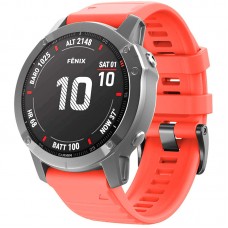 Ремешок ArmorStandart Silicone для Garmin 26mm Coral Red (ARM87729)