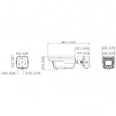 IP-камера Dahua DHI-ITC413-PW4D-IZ3 (8-32мм) ANPR