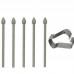 Наконечник SK для стилуса Samsung S22 S23 S24 S25 Ultra (5шт) Grey