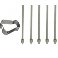 Наконечник SK для стилуса Samsung S22 S23 S24 S25 Ultra (5шт) Grey