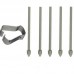 Наконечник SK для стилуса Samsung S22 S23 S24 S25 Ultra (5шт) Grey