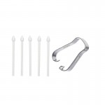Наконечник SK для стилуса Samsung S22 S23 S24 S25 Ultra (5шт) White